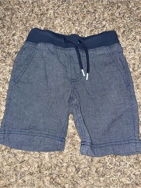 wonder nation Navy Blue Pull-On Shorts with Drawstring